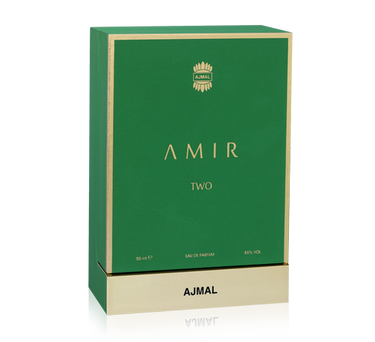 Ajmal Amir Two Eau de Parfum 50ml – Oriental Amber Spicy Unisex Perfume | Luxurious Long-Lasting | Made in Dubai