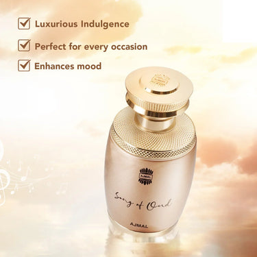 Ajmal Song of Oud Eau de Parfum 75ml – Premium Unisex Oud Perfume | Citrus, Spicy & Ambery Woody | Dubai