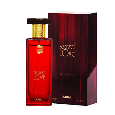 Ajmal Sacred Love Eau de Parfum 50ml – Floral Aquatic Women's Perfume | Jasmine, Orange Blossom & Musk | Dubai