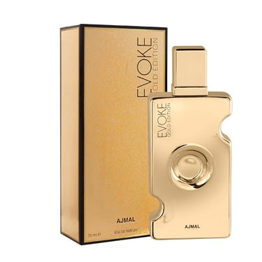Ajmal Evoke Gold Edition for Women Eau de Parfum 75ml – Floral Woody Feminine Perfume | Luxurious Scent | Made in Dubai