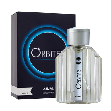 Ajmal Orbiter Eau de Parfum 100ml – Spicy Woody Unisex Perfume | Citrus, Cinnamon & Patchouli | Made in Dubai