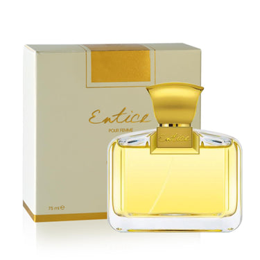 Ajmal Entice Femme Eau de Parfum 75ml – Soft Floral Women's Perfume | Elegant Long-Lasting Fragrance | Made in Dubai