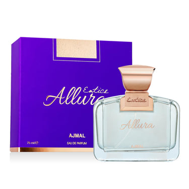 Ajmal Entice Allura Eau de Parfum 75ml – Fruity Women's Perfume | Long-Lasting Feminine Scent | Made in Dubai