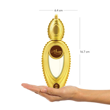 Ajmal Wisal Dhahab Eau de Parfum 50ml – Woody Amber Unisex Perfume | Fruity, Floral & Sandalwood | Made in Dubai