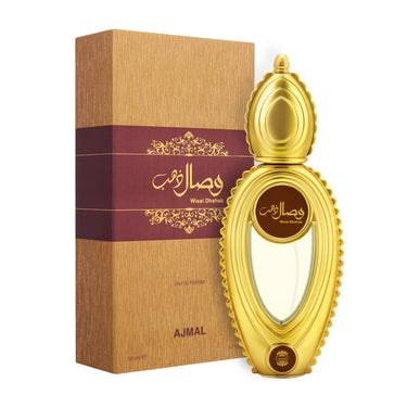 Ajmal Wisal Dhahab Eau de Parfum 50ml – Woody Amber Unisex Perfume | Fruity, Floral & Sandalwood | Made in Dubai
