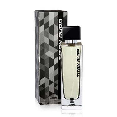 Ajmal Titan Aura Eau de Parfum 100ml – Bold Woody Men's Perfume | Citrus & Aromatic | Long-Lasting | Made in Dubai