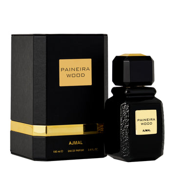 Ajmal Paineira Wood Eau de Parfum 100ml – Woody Amber Unisex Perfume | Warm Sandalwood & Spice | Made in Dubai