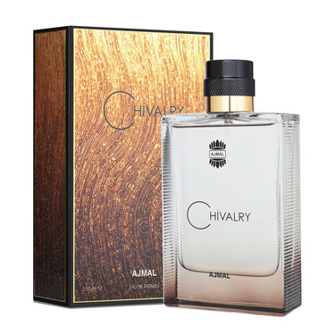 Ajmal Chivalry Eau de Parfum 100ml – Woody Aromatic Men's Perfume | Fresh & Elegant Long-Lasting Scent | Made in Dubai