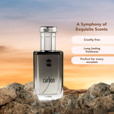 Carbon Eau De Parfum for Men – 3.4 Fl Oz / 100 Ml