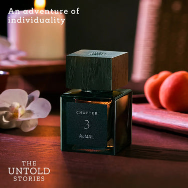 Ajmal Chapter III Eau de Parfum 50ml – Floral Fruity Unisex Perfume | Osmanthus, Apricot & Sandalwood | Dubai