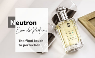 Ajmal Neutron Eau de Parfum 100ml – Fresh Fruity Men's Perfume | Dynamic Long-Lasting Masculine Scent | Made in Dubai