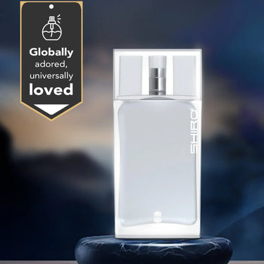 Ajmal Shiro Eau de Parfum 90ml – Fresh Aquatic Woody Men's Perfume | Lemon, Rose & Cedar | Made in Dubai